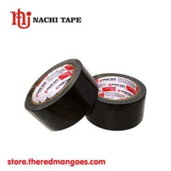 Nachi Cloth Premium Tape Lakban Kain 46mm x 12m Black Nachi Cloth Premium Tape Lakban Kain 46mm x 12m Black