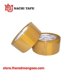 Nachi OPP Tape Lakban Isolasi 48mm x 100yard Coklat